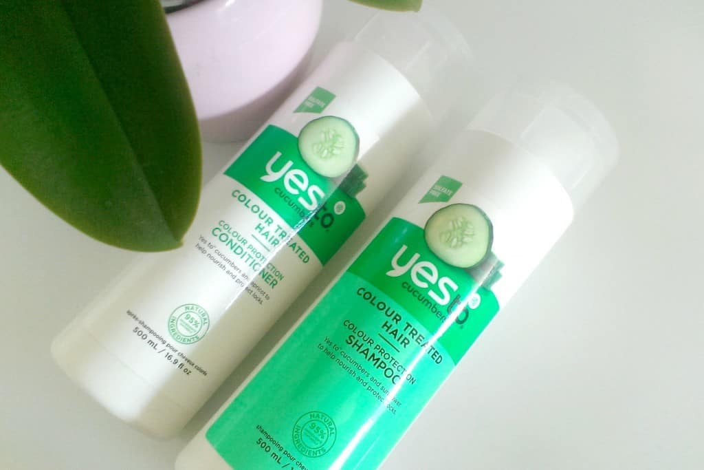 yes to cucumber shampoo & conditioner