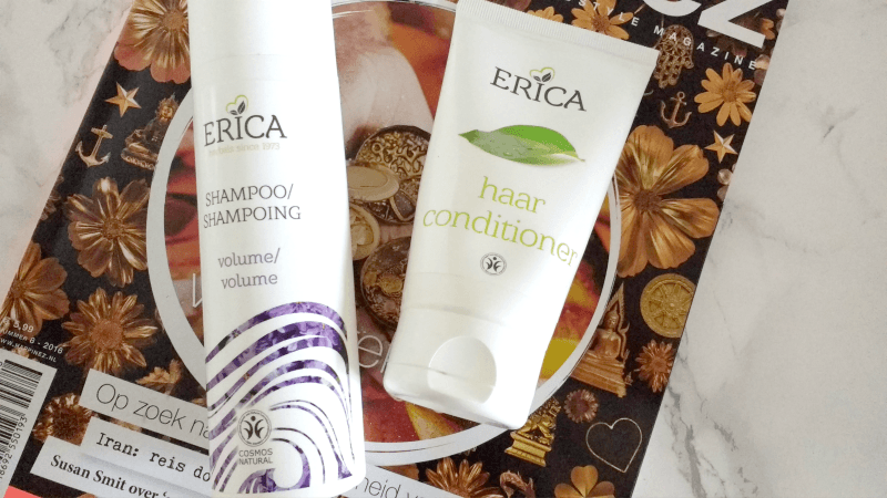 Erica volume shampoo & conditioner review