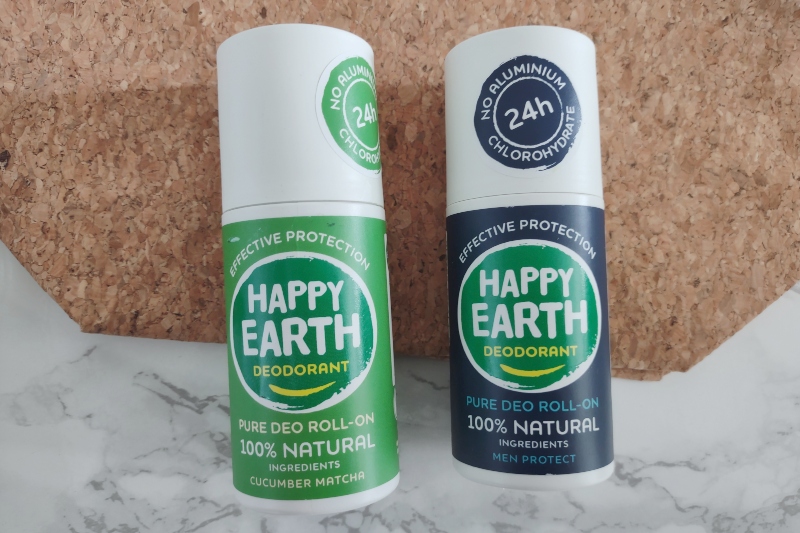 happy earth natuurlijke deodorant roller